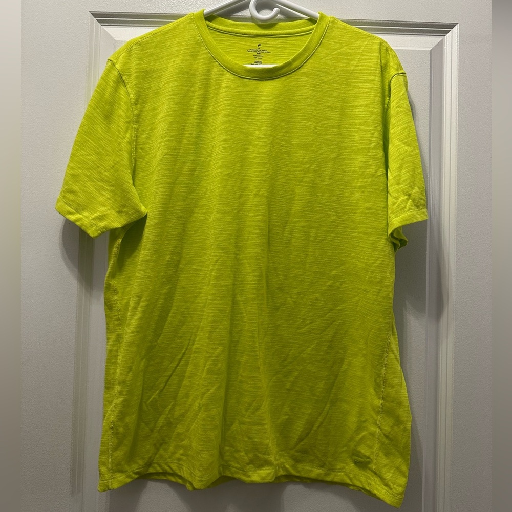 Fabletics Bright Lime Short Sleeve Tee